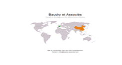 Desktop Screenshot of baudry-associes.com