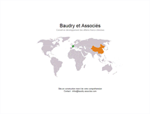 Tablet Screenshot of baudry-associes.com